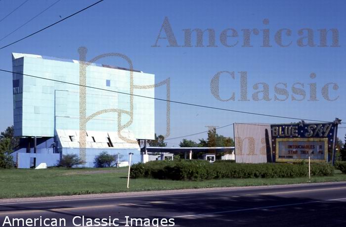 Blue Sky Drive-In Theatre - From American Classic Images (newer photo)
